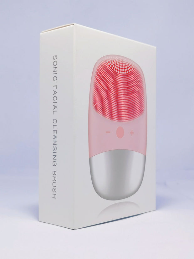 Mini Silicone Electric Face Cleansing Brush Electric Facial Cleanser Sonic Facial Cleansing Brush Skin Massager Skin Care Tools - Peakvitality Fitness