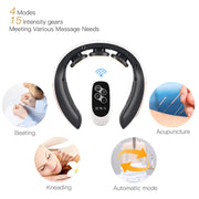 Factory Wholesale Cervical Spine Massage Instrument Household Electric Electromagnetic Motor Pulse Neck Physiotherapy Instrument Shoulder And Neck Massager - Peakvitality Fitness