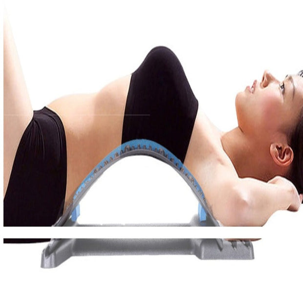 Adjustable Back Stretcher with Massage Function